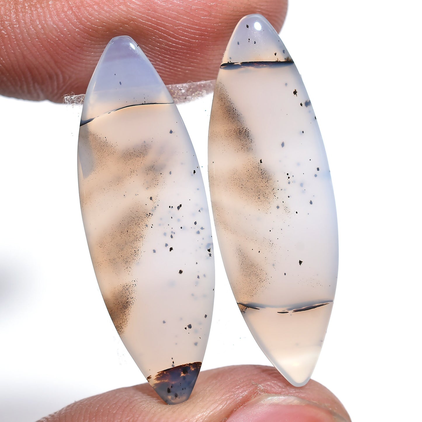 Montana Agate Earrings Set