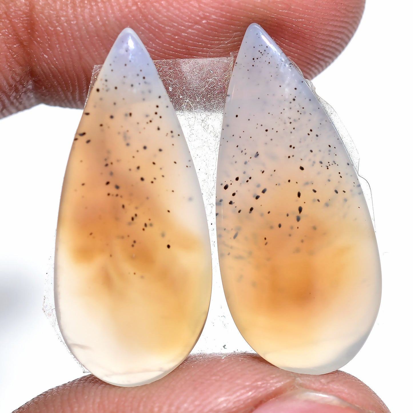 Montana Agate Earrings Set