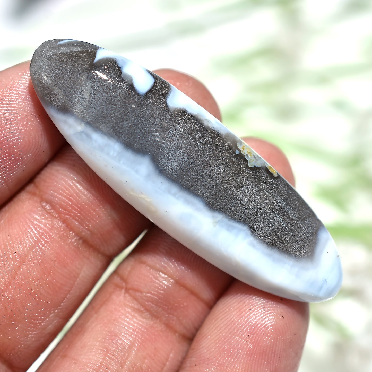 Beautiful Blue Opal Cabochon - Wholesale Oval Flat Back Cabochon For Jewellery