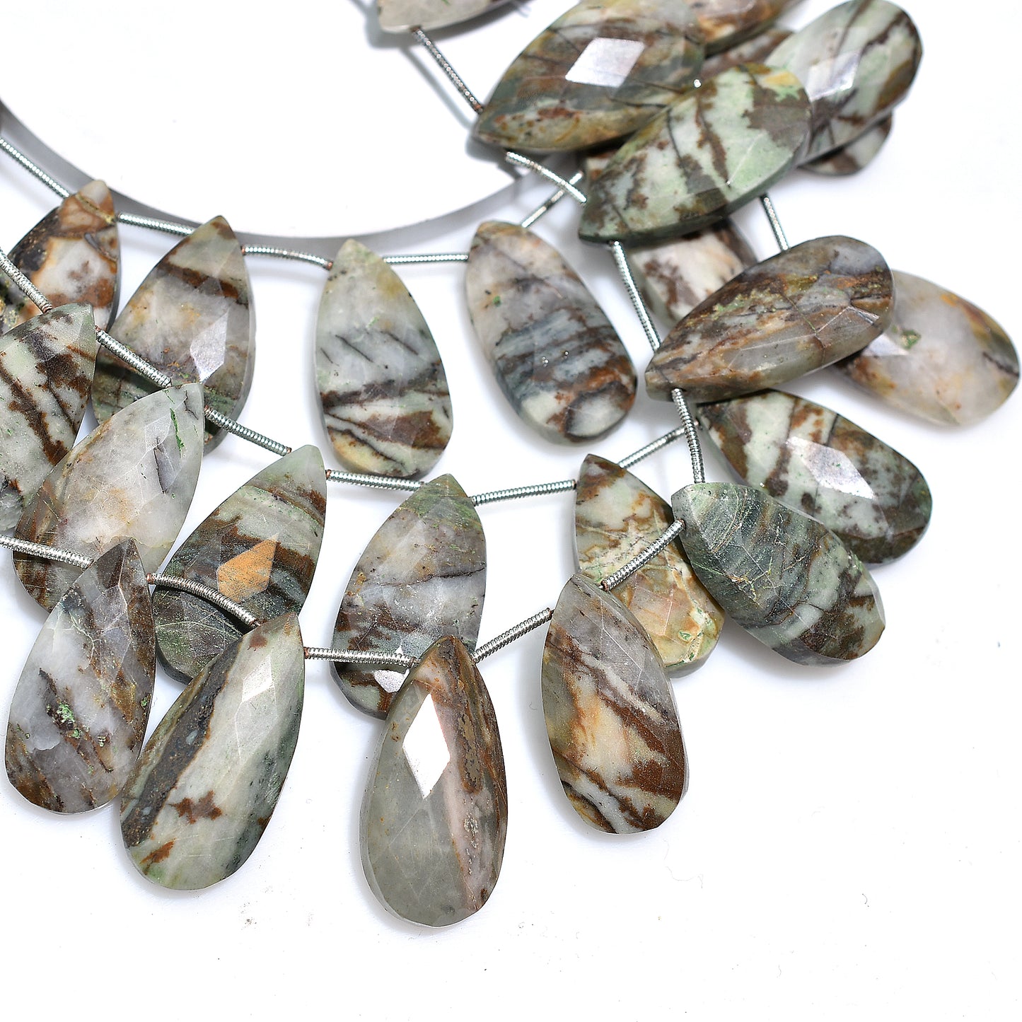Unique Red Cherry Jasper Faceted Teardrop Bead Strand – Wholesale Gemstone For Jewelry Creations