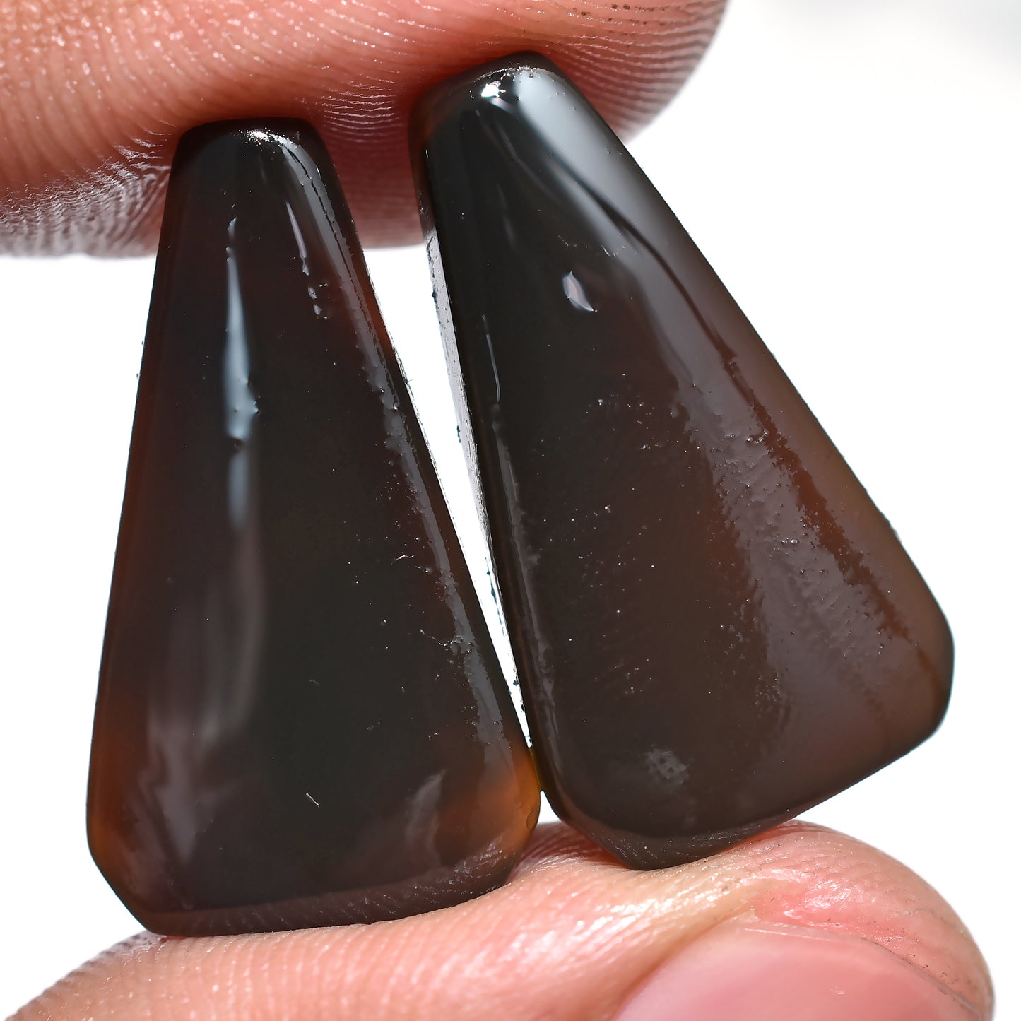 Montana Agate Gemstone Pair – Natural Stones for Unique Jewelry