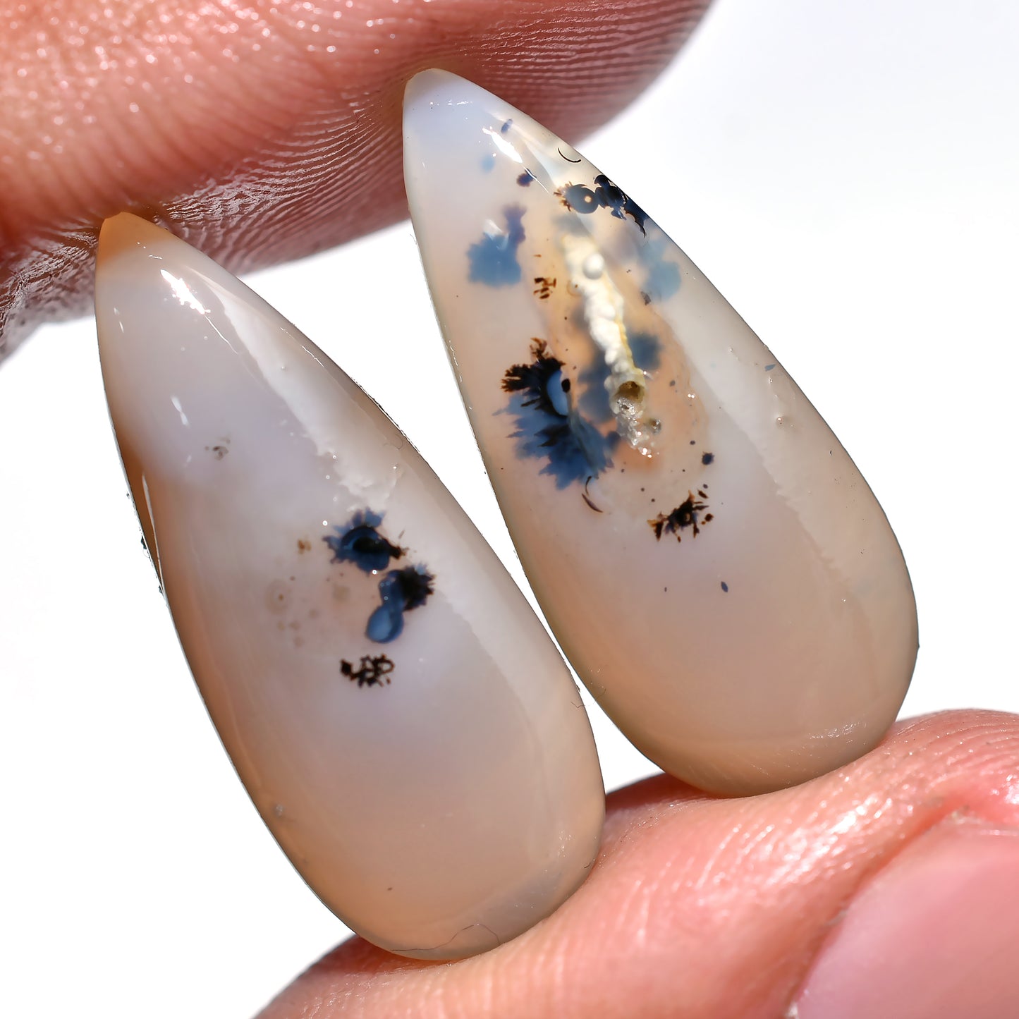 Affordable!! Montana Gemstone Pair, Natural High Quality Cabochon Set (11x27x3mm,/20ct)