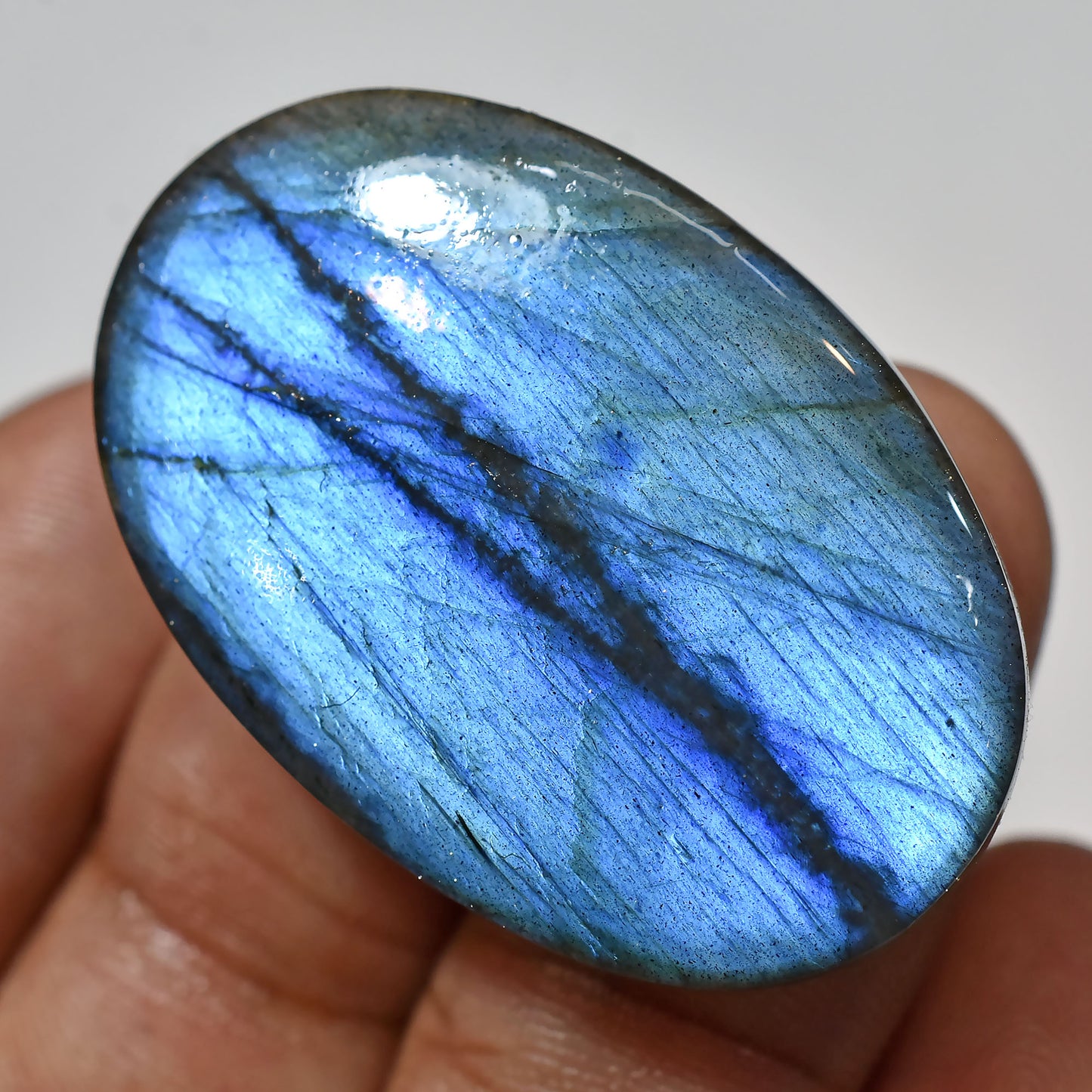 Natural Labradorite Multi-Flash Cabochons – Oval, Heart & Round Shaped Loose Gemstones for DIY Jewelry