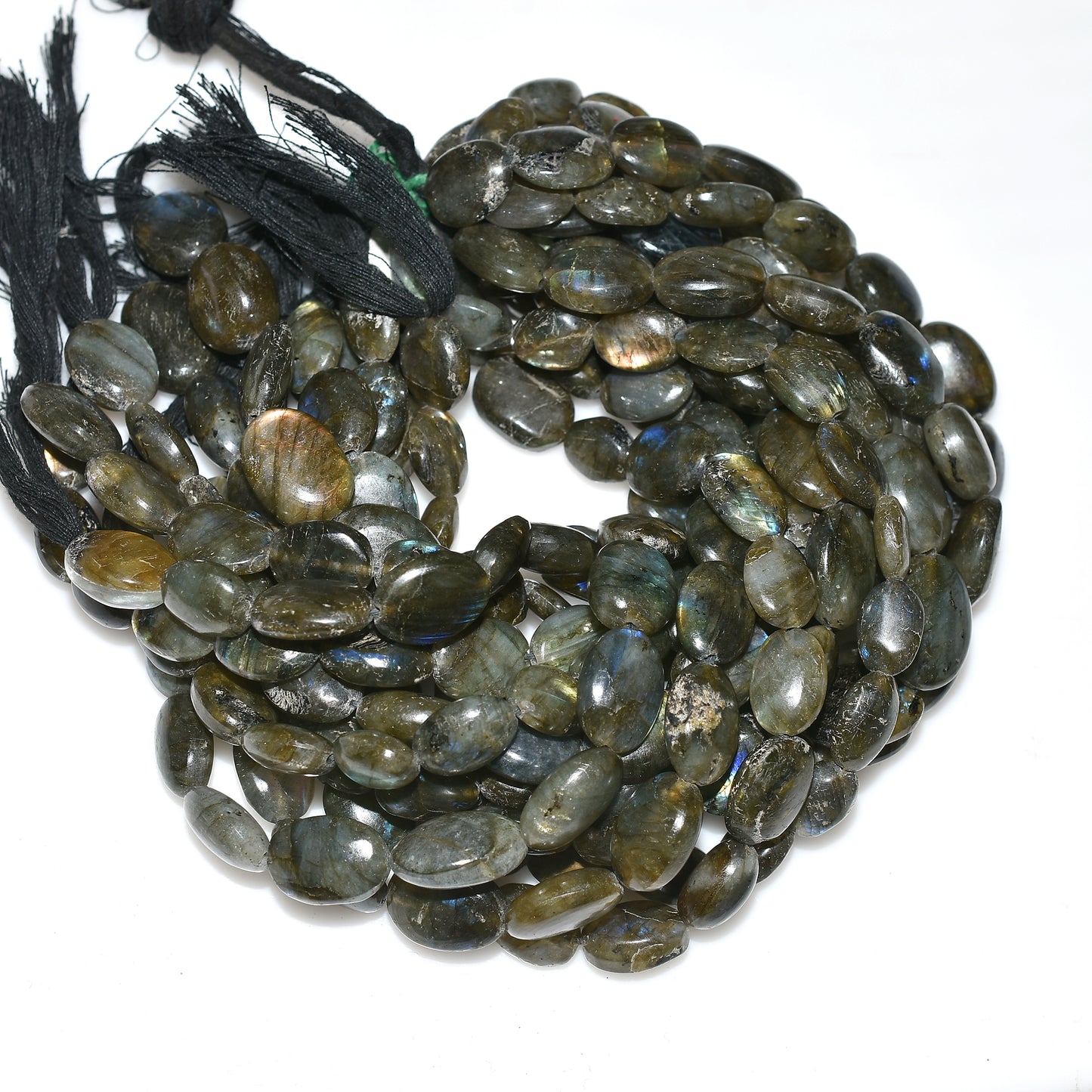 Galaxy Glow Labradorite Nugget Beads – Natural Gemstones for Wholesale Jewelry