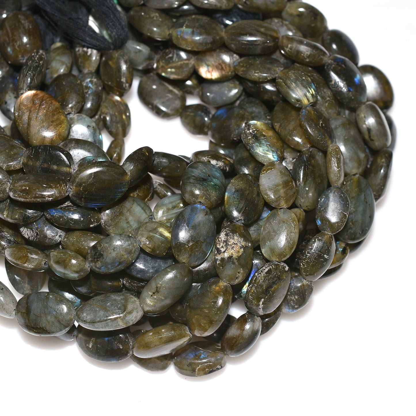 Galaxy Glow Labradorite Nugget Beads – Natural Gemstones for Wholesale Jewelry