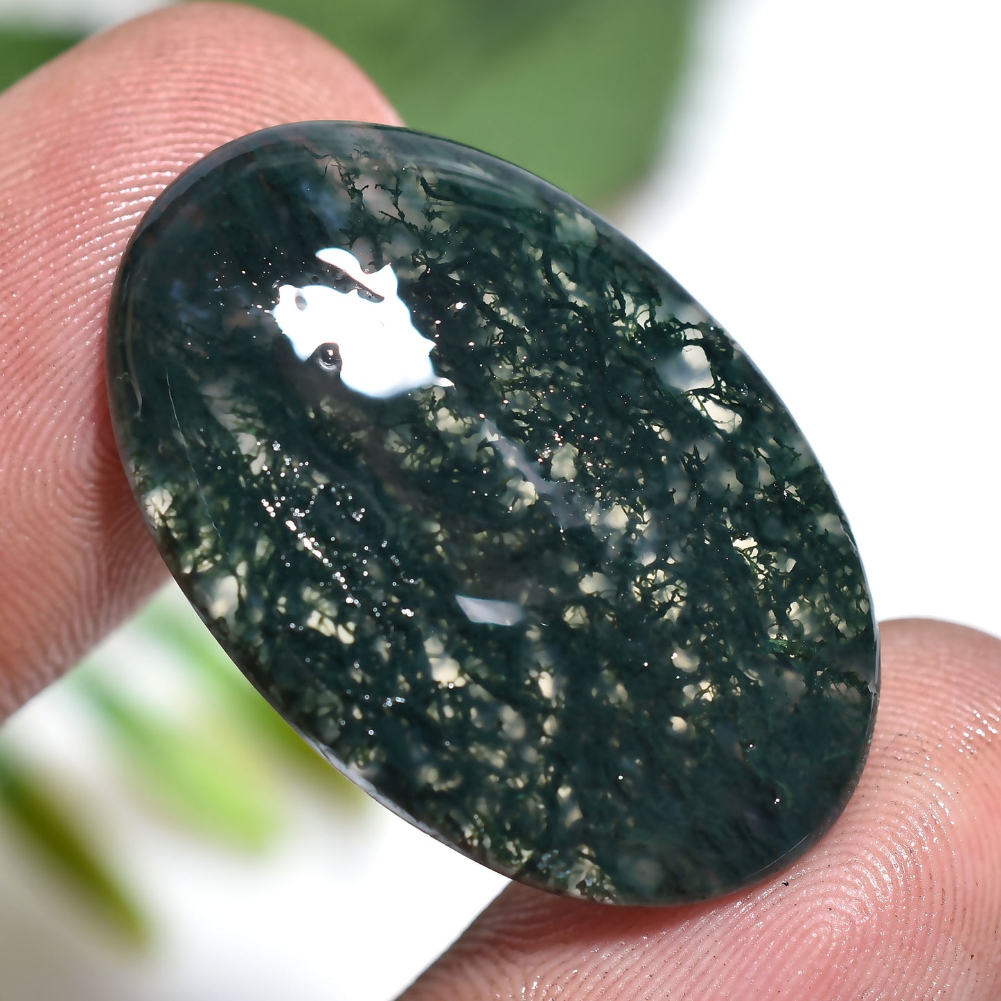 Oval Shaped Iron Tiger Cabochon, Natural Polished Gemstone for Jewelry