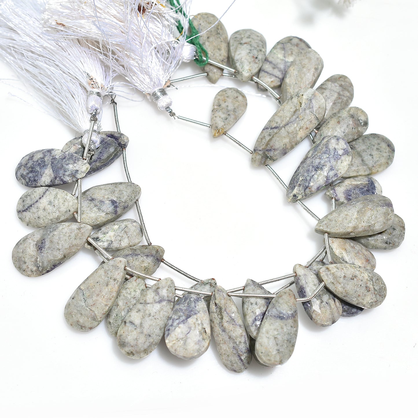 Tiffany Breeze Teardrops Faceted Beads - Wholesale Gemstone Strand For Jewelry