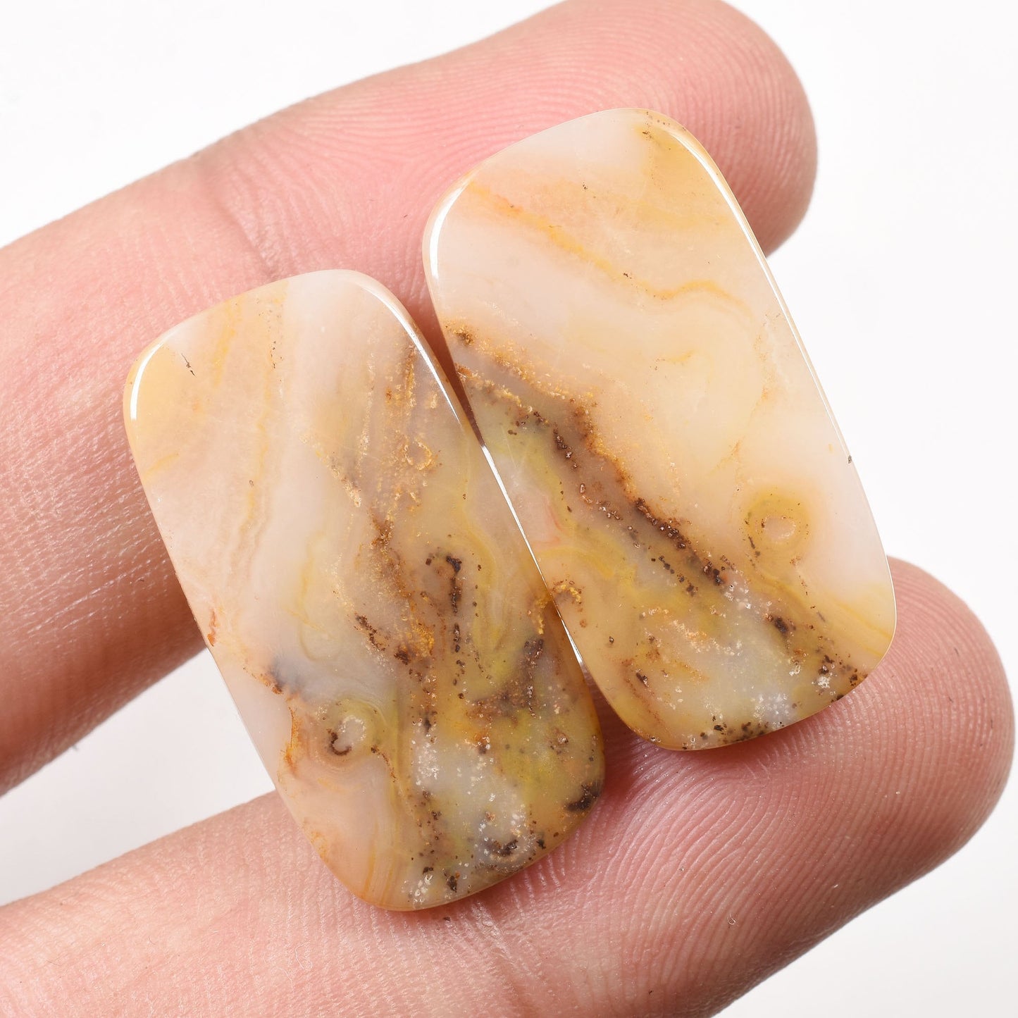 Ocean Jasper Pairs – Matching Gemstone Earrings Pair