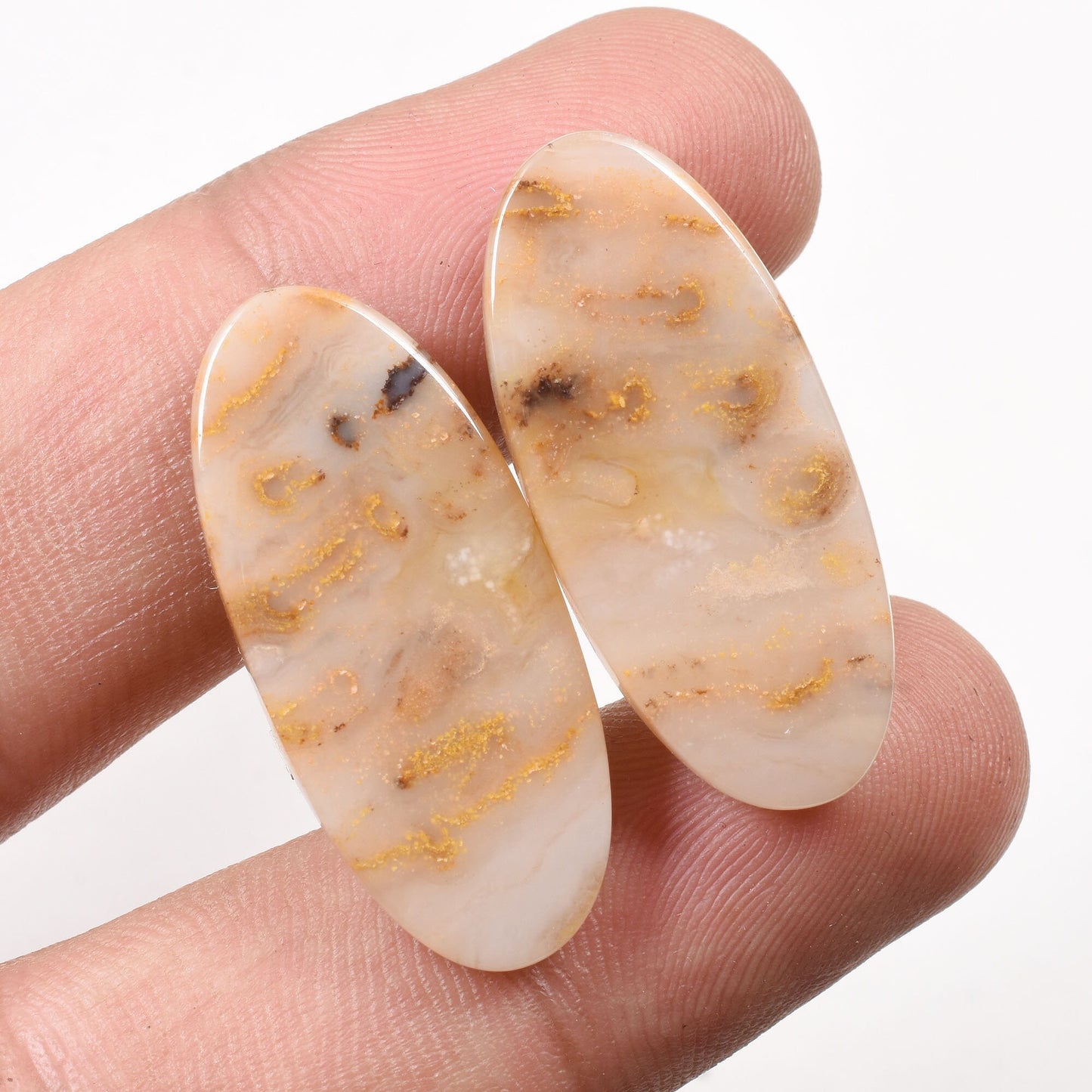 Ocean Jasper Pairs – Matching Gemstone Earrings Pair