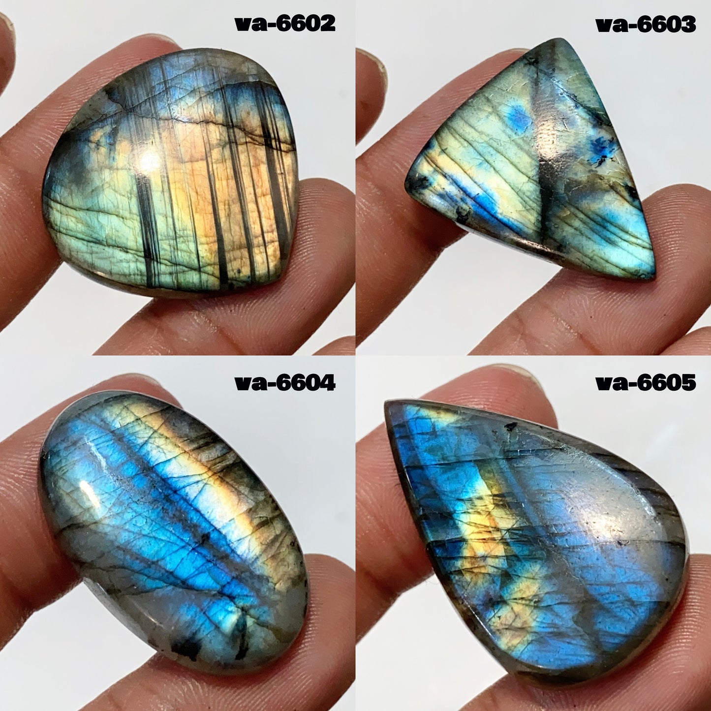 Rainbow Flashy Labradorite – Natural Gemstone Mix Labradorite Crystal