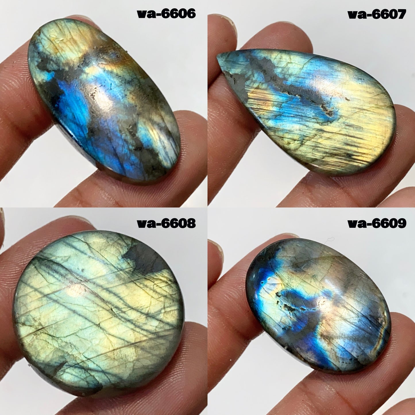Rainbow Flashy Labradorite – Natural Gemstone Mix Labradorite Crystal