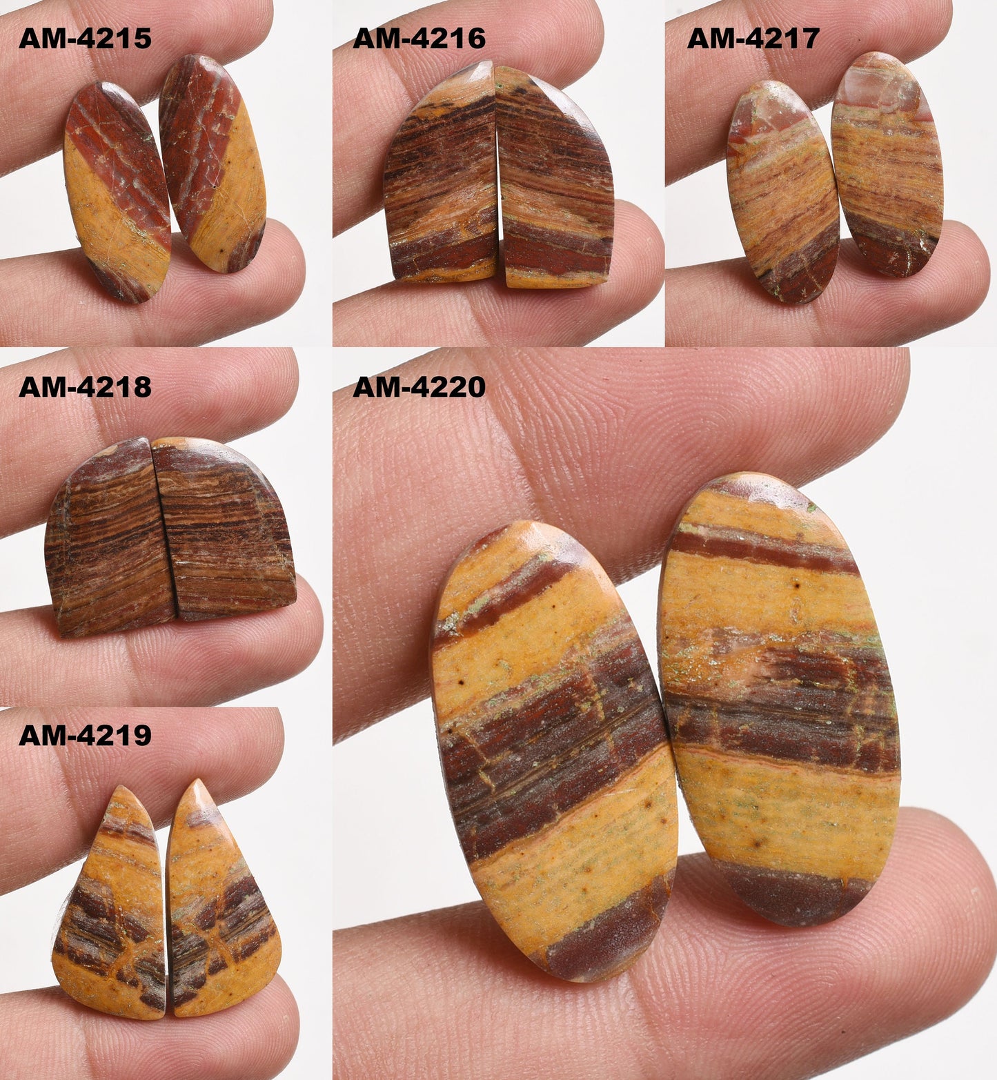 Wholesale Mookaite Jasper Pair - Top Quality Loose Gemstones