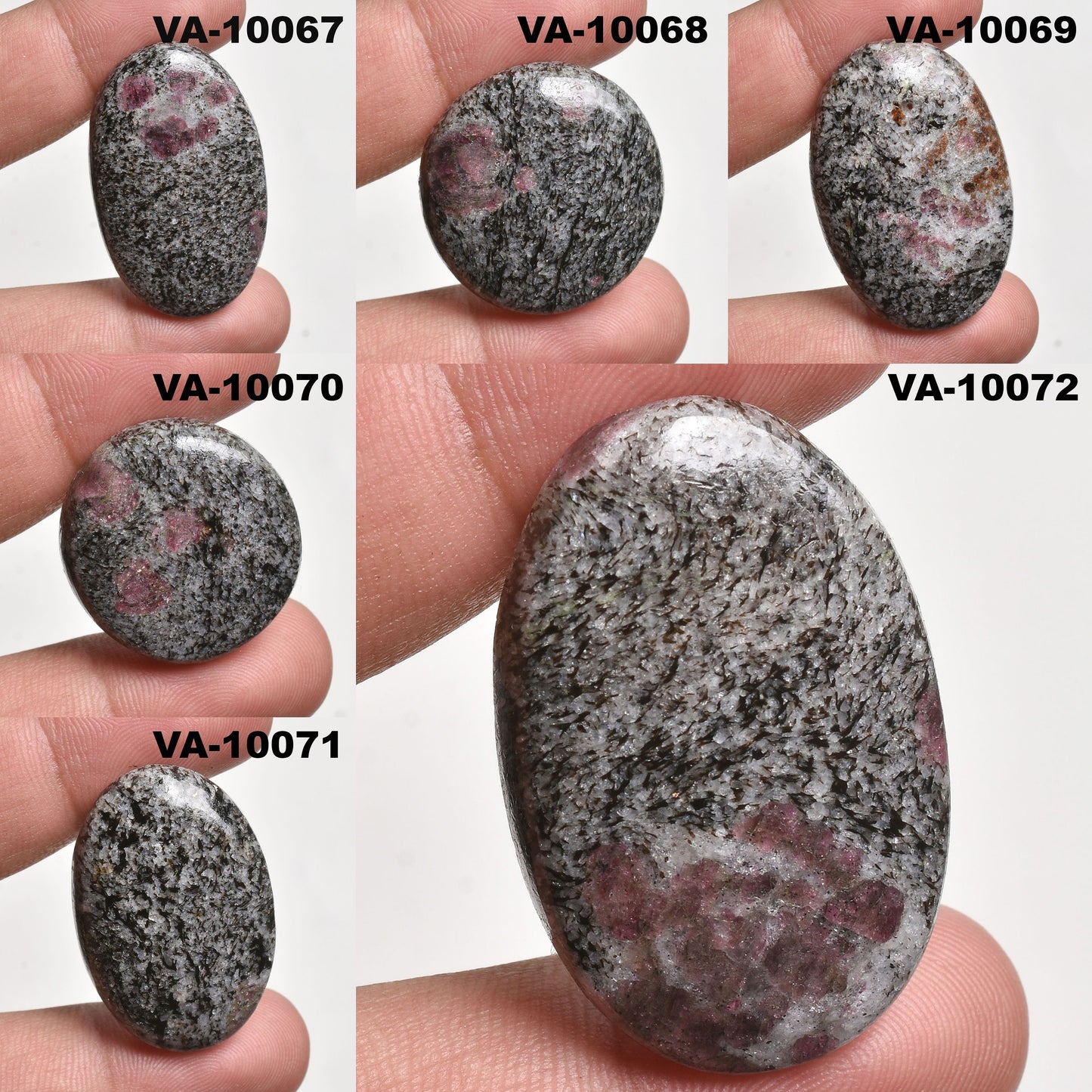 Natural Ruby Fall Cabochon - Wholesale Oval Shape Gemstone