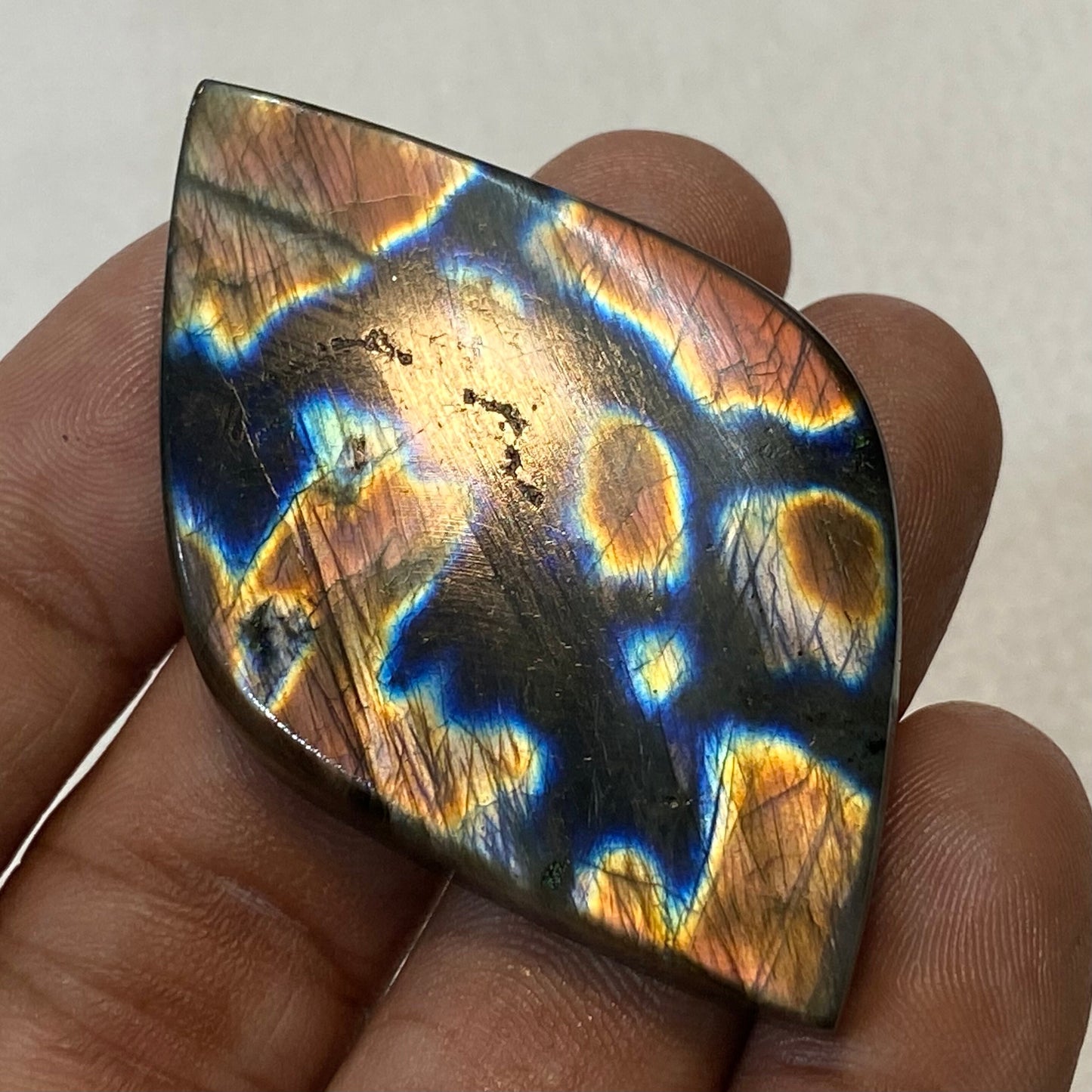 Labradorite Cabochon - Loose Labradorite Loose Crystal Gemstone
