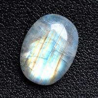 Beautiful Iridescent Moonstone – Loose Blue Fire Cabochon Magical Gemstone