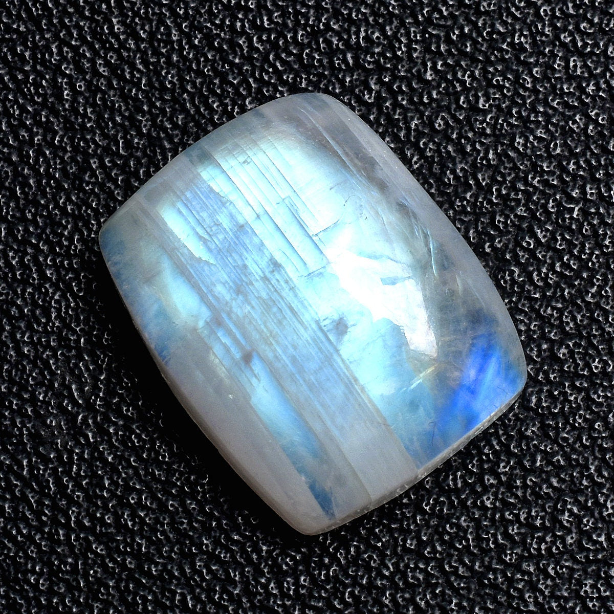 Beautiful Iridescent Moonstone – Loose Blue Fire Cabochon Magical Gemstone