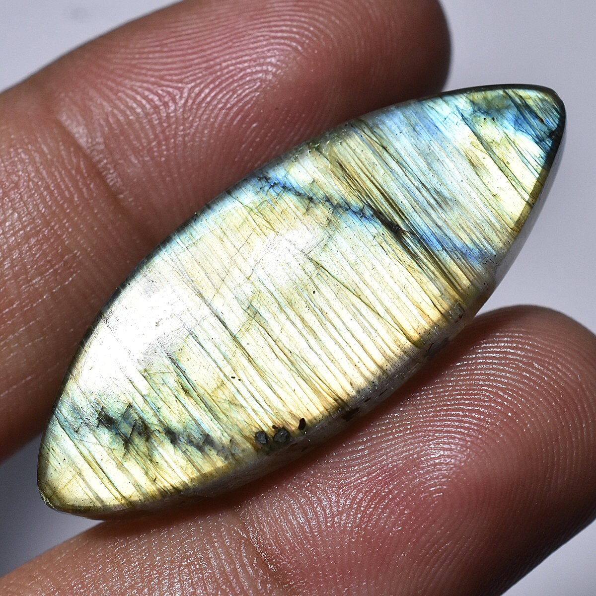 Multi Flashy Labradorite Oval Cabochon – Natural Loose Gemstone for Jewelry Making, Wholesale