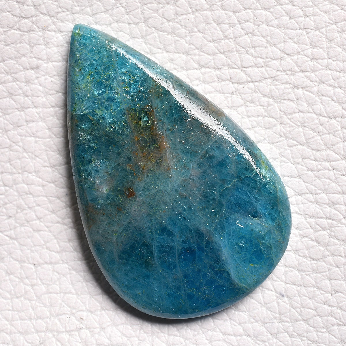 Wholesale Neon Blue Apatite Gemstone - Loose Neon Apatite Cabochon