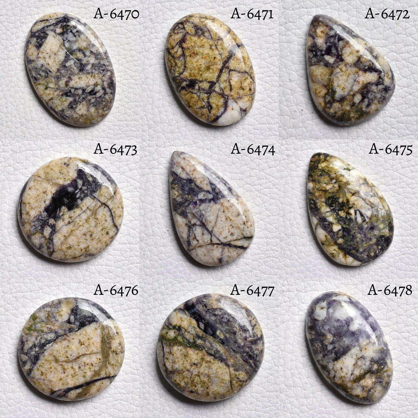 Natural Tiffany Jasper Cabochon – Polished Gemstone