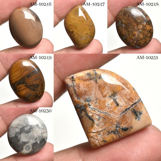 Multi Loose Gemstone Cabochon - Wholesale Mix Shape Natural Gemstones
