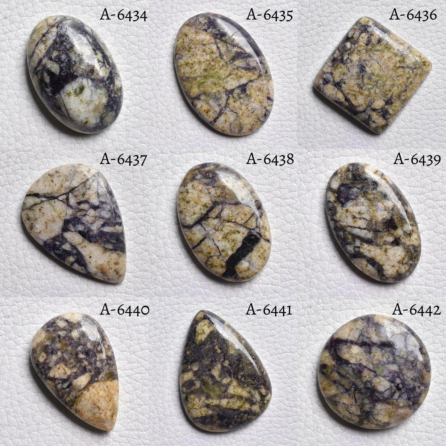 Tiffany Jasper Cabochon – Handmade Polished Loose Stone
