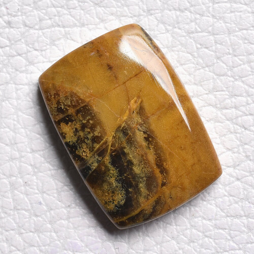 Brown Mango Jasper Cabochon – Natural Jasper Gemstone for Jewelry & Gifts