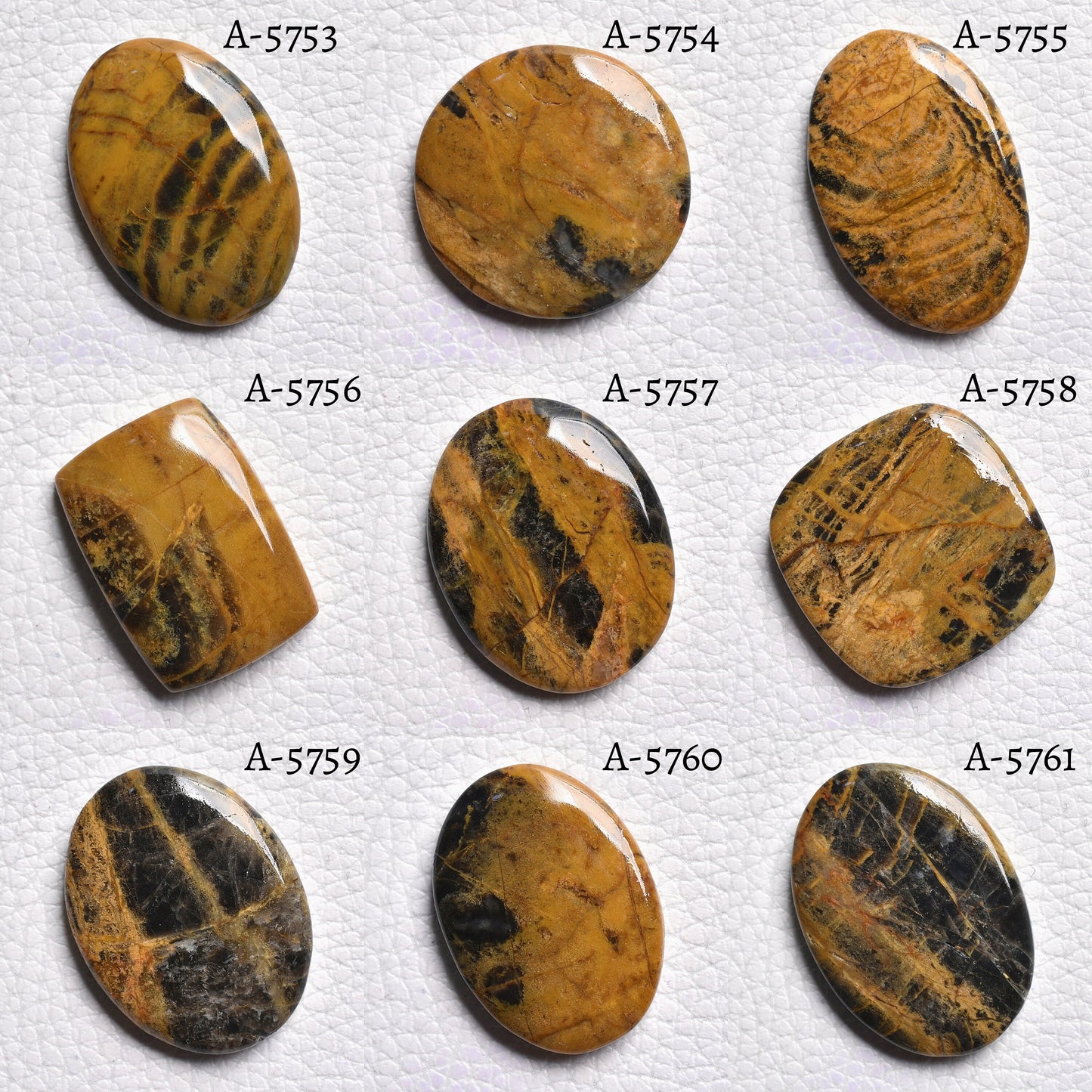 Brown Mango Jasper Cabochon – Natural Jasper Gemstone for Jewelry & Gifts