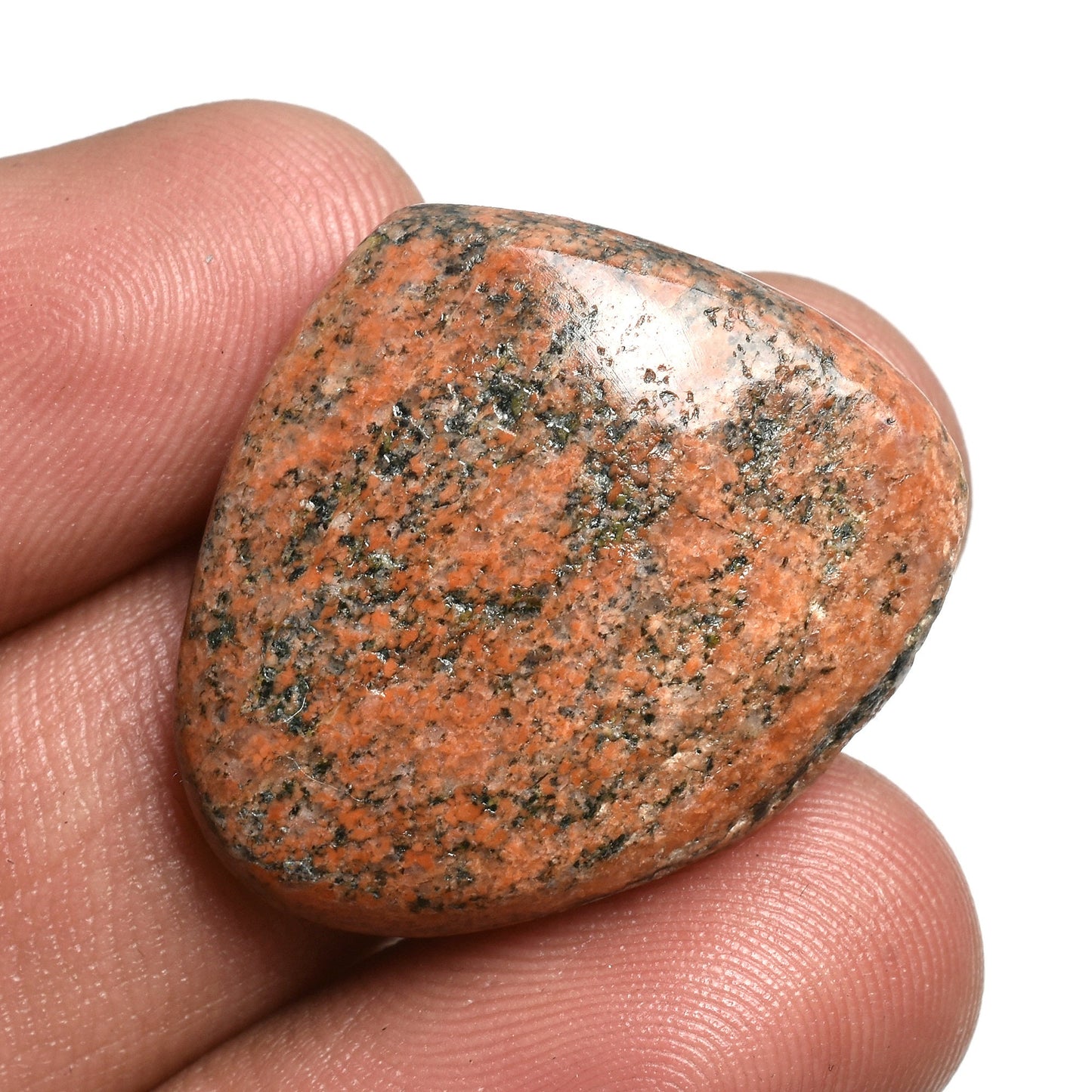 Natural Unakite Gemstone Cabochons - Mixed Shape Designer Stones for Jewelry