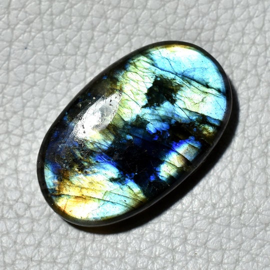 Divine Blue Fire Labradorite - Pear & Oval Cabochon