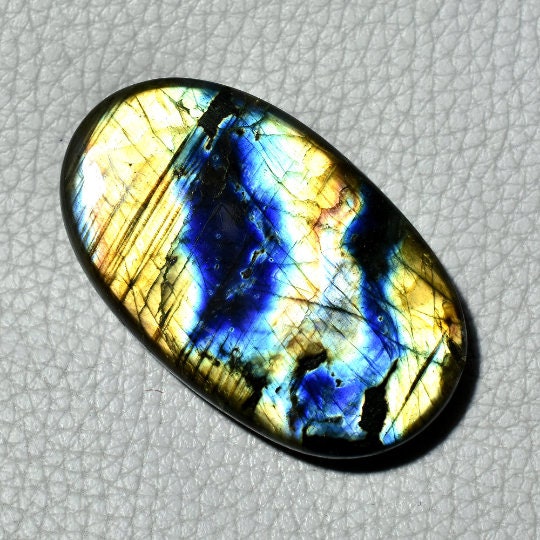 Divine Blue Fire Labradorite - Pear & Oval Cabochon