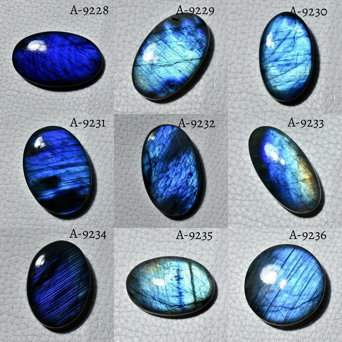 High-Quality Fire Blue Labradorite Gemstone,Labradorite Crystal Oval Shape For Jewelry Making