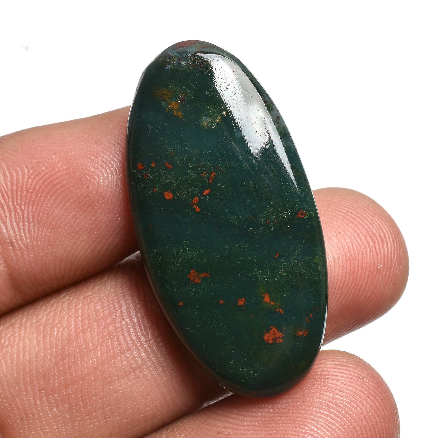 Top Quality Bloodstone Cabochon – Rare Gemstone, Palm Stone for Jewelry & Wire Wrapping"
