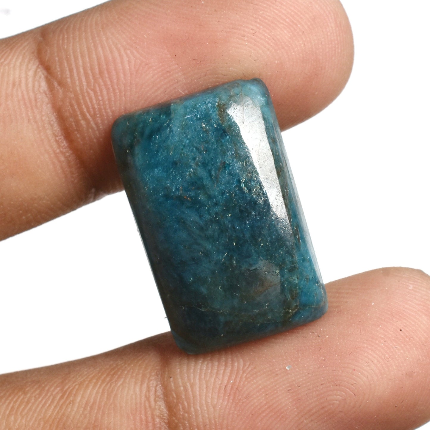 Healing Blue Apatite Crystal – Natural Apatite Cabochon,Loose Gemstones