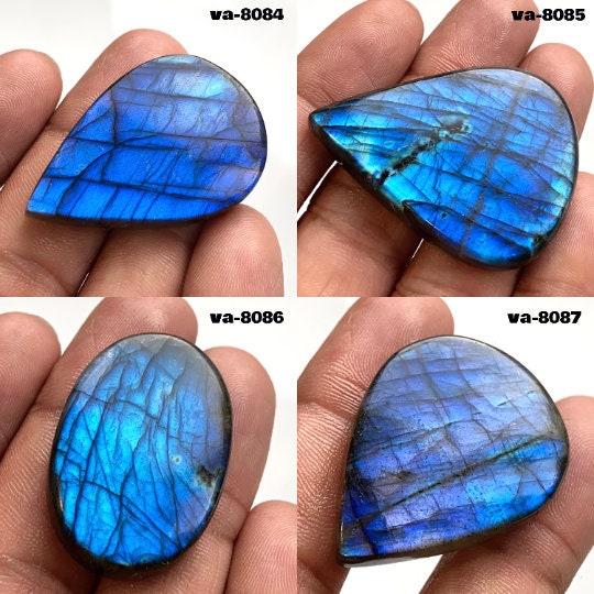 Blue Labradorite Cabochon – Natural Labradorite Gemstone for Sale
