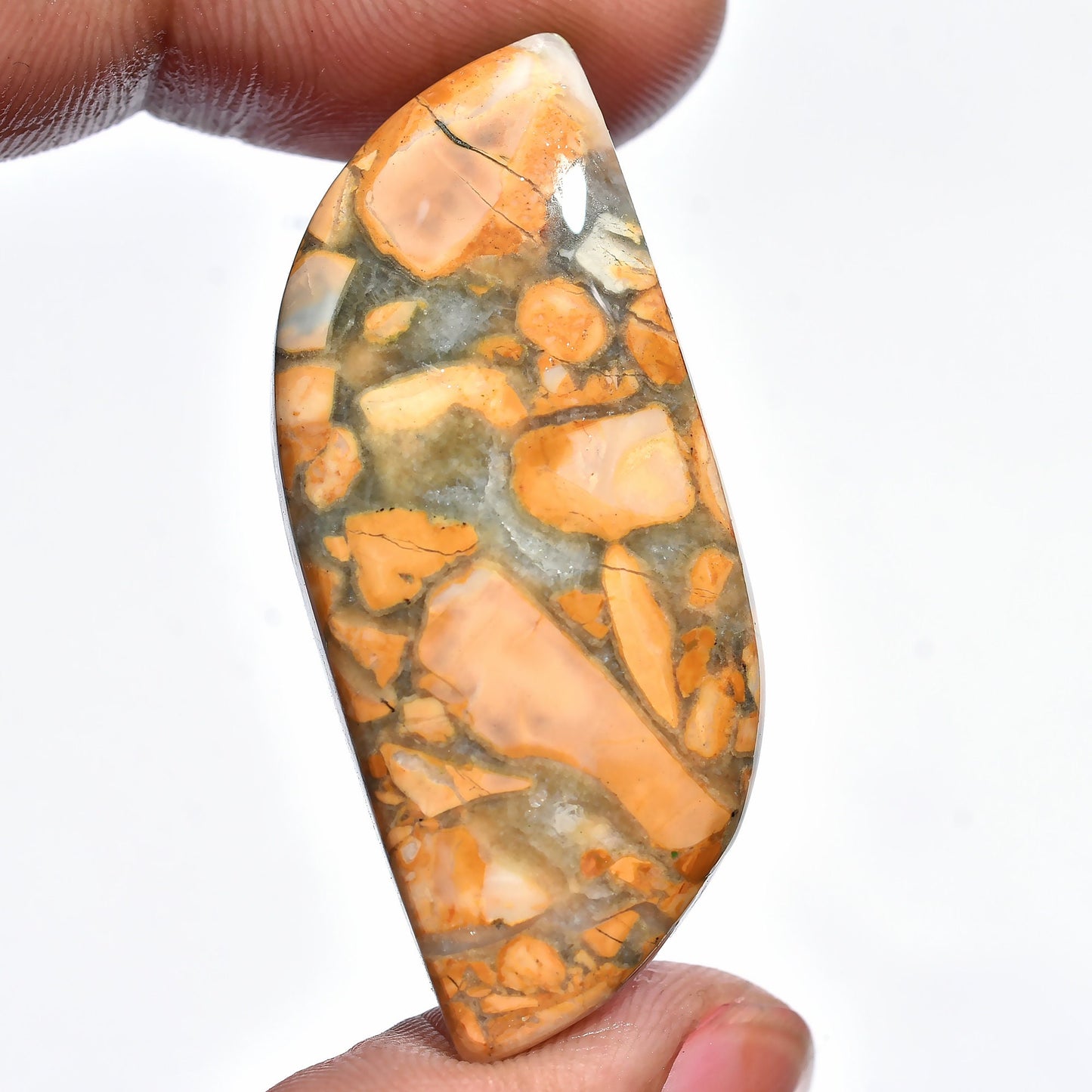 Maligano Jasper Cabochon - 100% Natural Loose Crystal, Perfect for DIY Jewelry Making, Wholesale Price for Gemstone Collectors