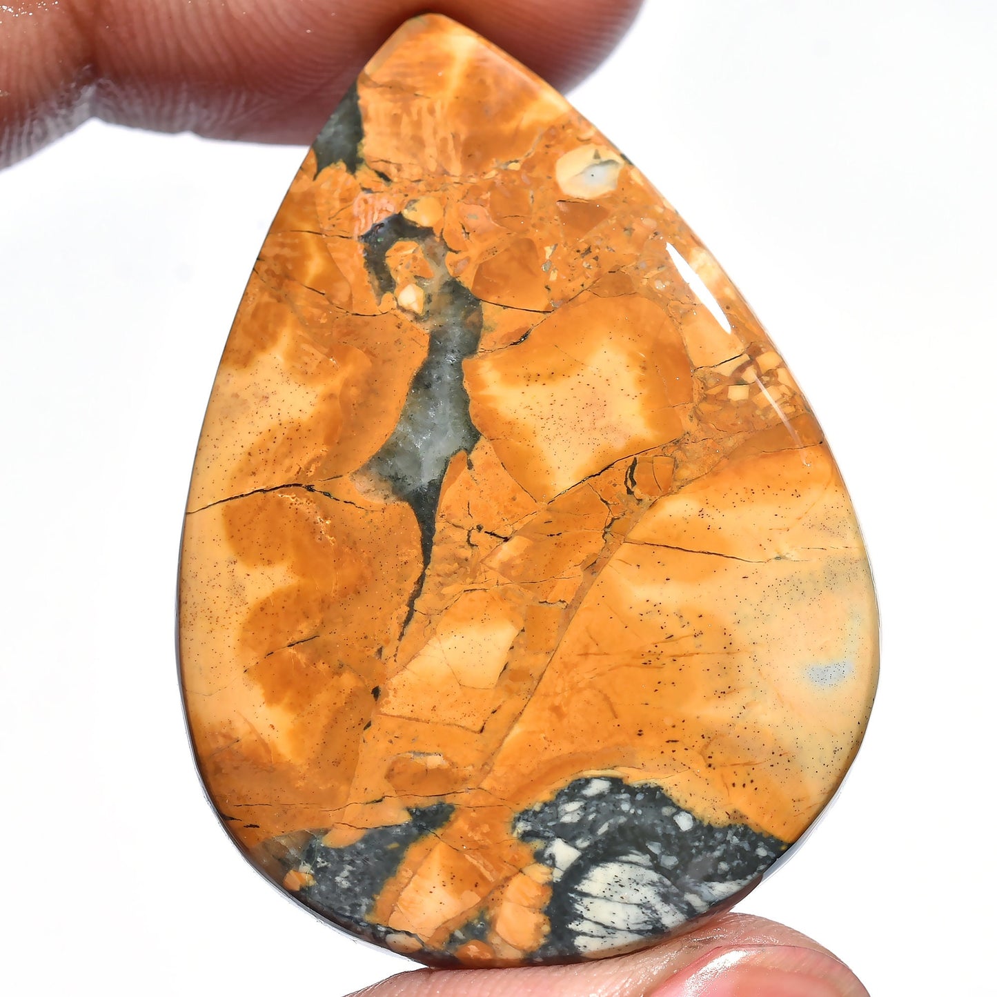 Top Quality Loose Crystal, Maligano Jasper Cabochon - Wholesale Price for Gemstone Collectors