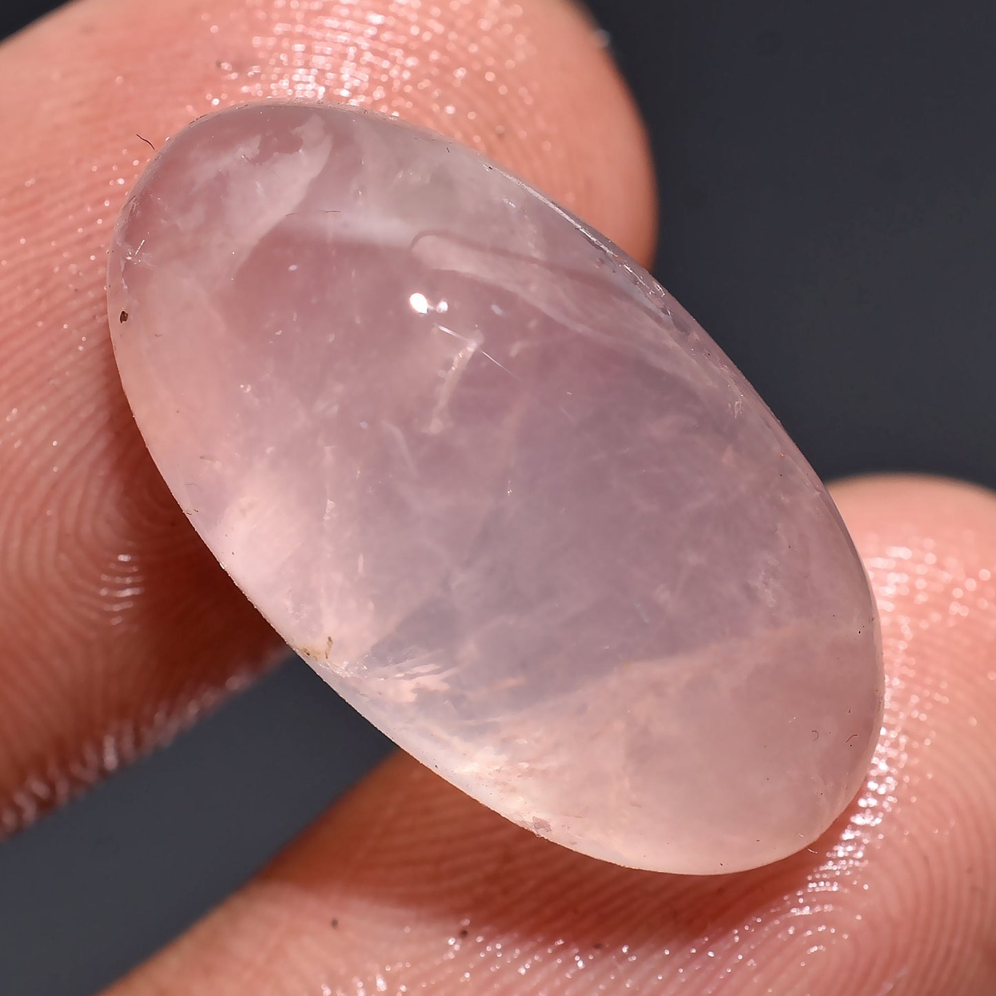 Charming Pink Rose Quartz Cabochons - Oval & Pear Loose Rose Quartz for Pendant