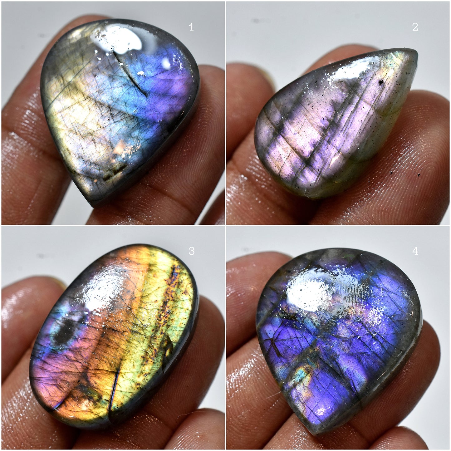 Natural Labradorite Stone – Iridescent Gemstone for Jewelry and Healing