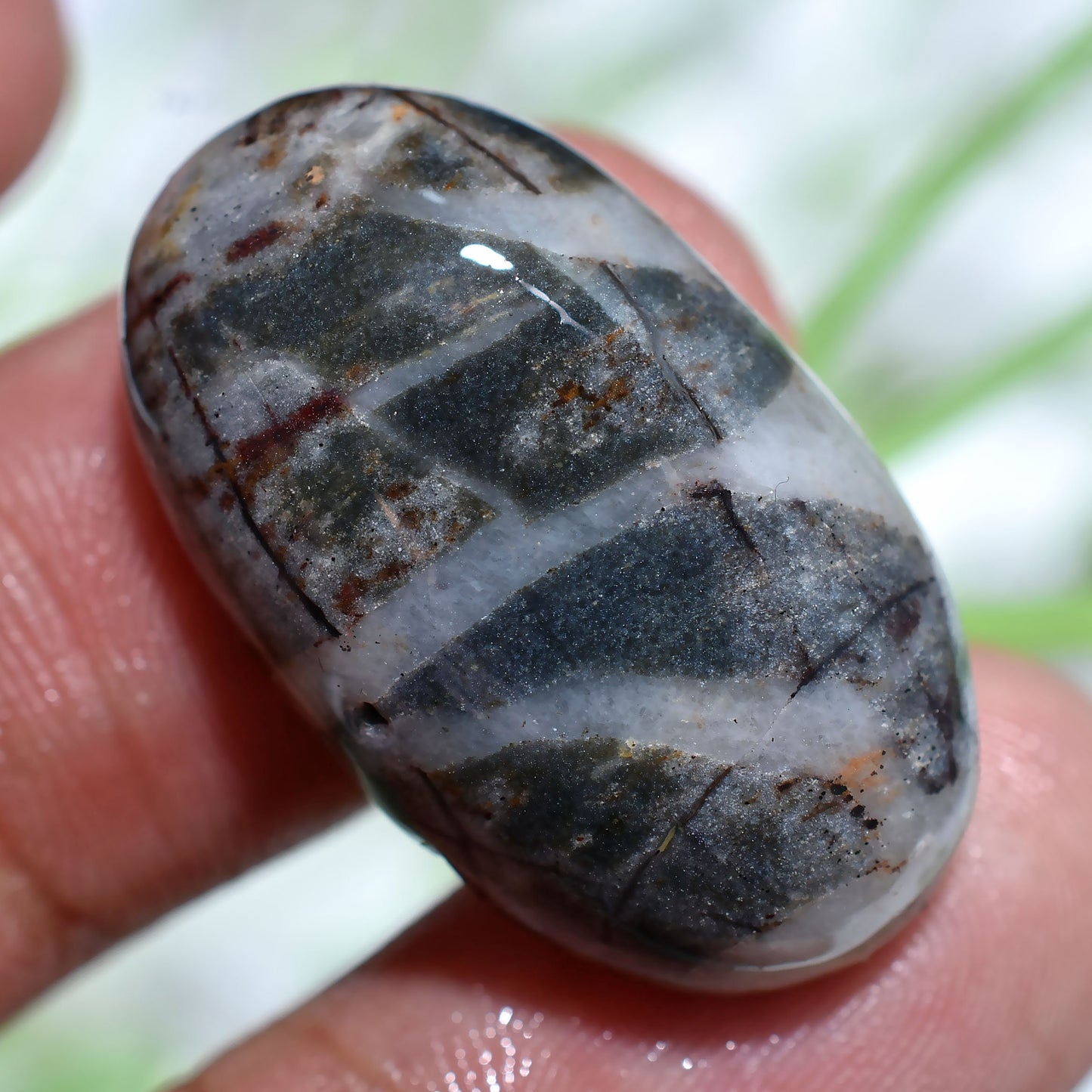 Natural Mix Jasper Cabochons – Smooth Mixed Shape Jasper for Pendants, Wholesale Loose Stones