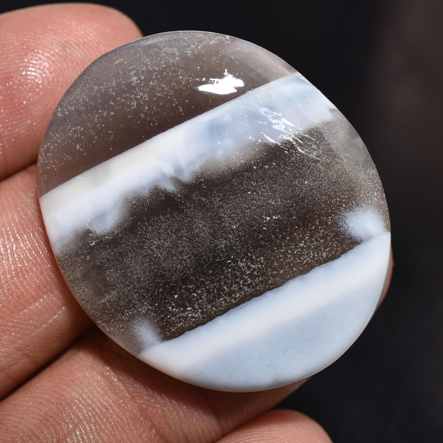 Natural Owyhee Blue Opal Cabochons – Mixed Shape Loose Gemstones for Pendants
