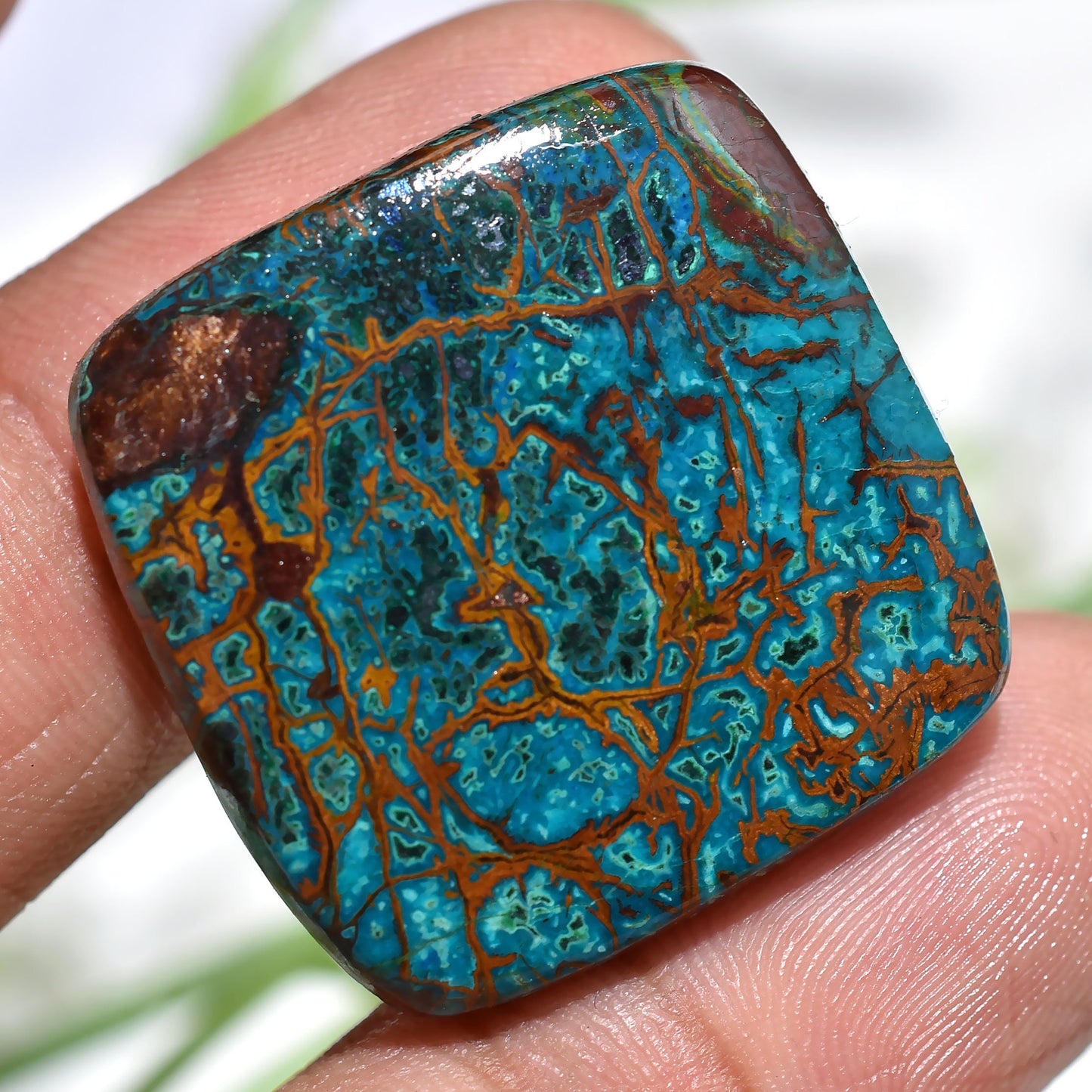 Amazing Quality Shattuckite Azurite Gems | Mix Shaped Loose Stones for Pendant