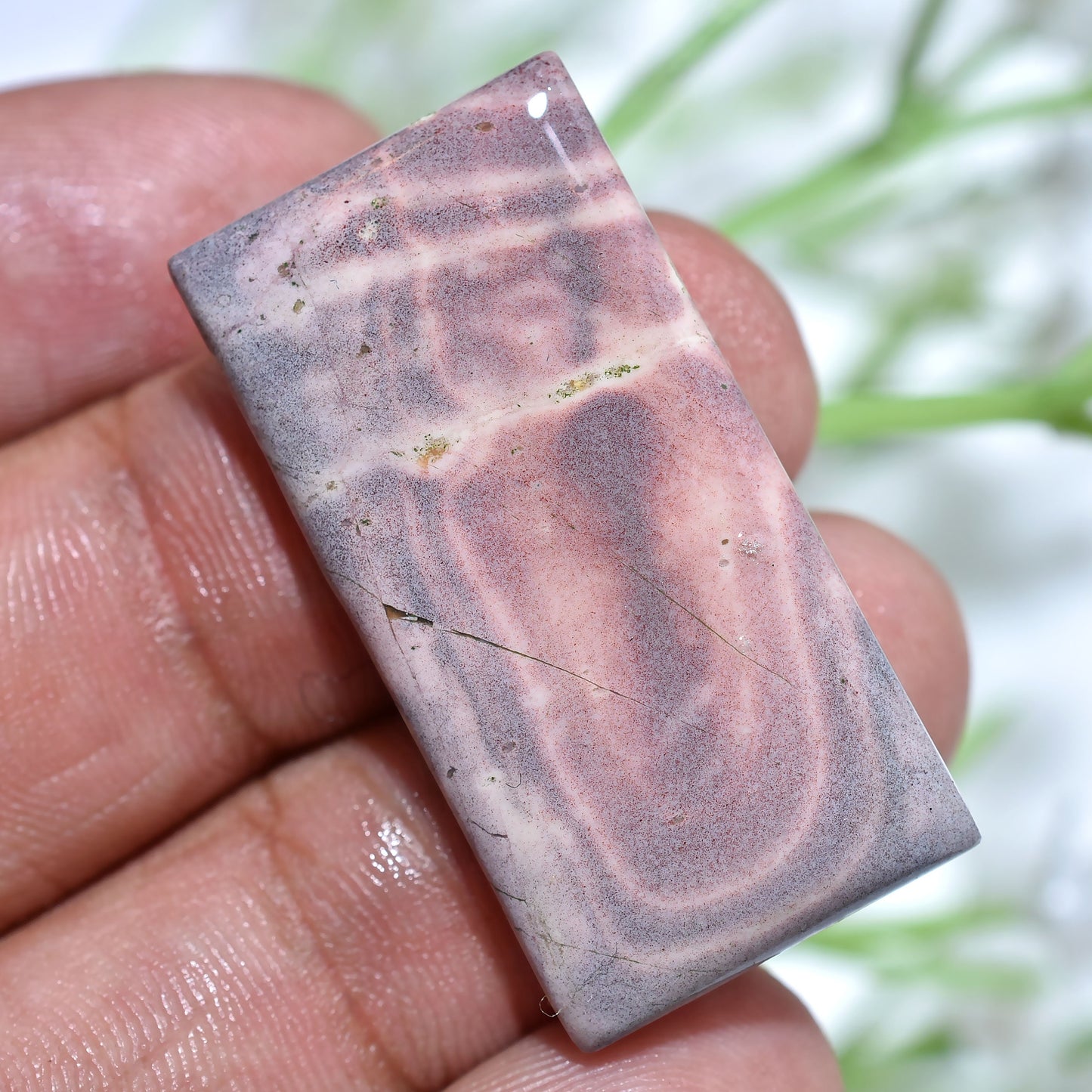 Natural Mix Jasper Cabochons – Smooth Mixed Shape Jasper for Pendants, Wholesale Loose Stones
