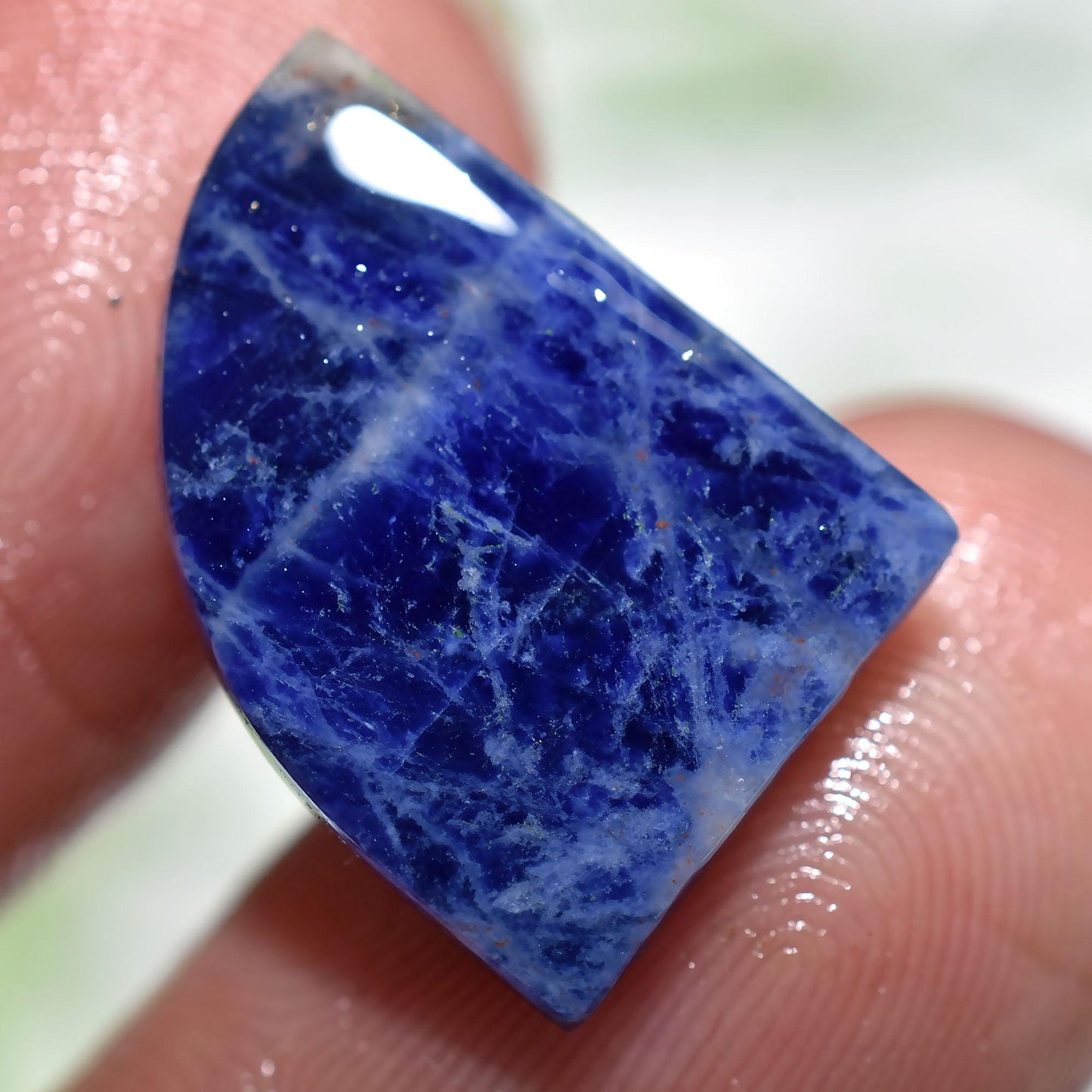 Buy Natural Sodalite Cabochon – Blue Fancy Shaped Loose Gemstone for Jewelry Making