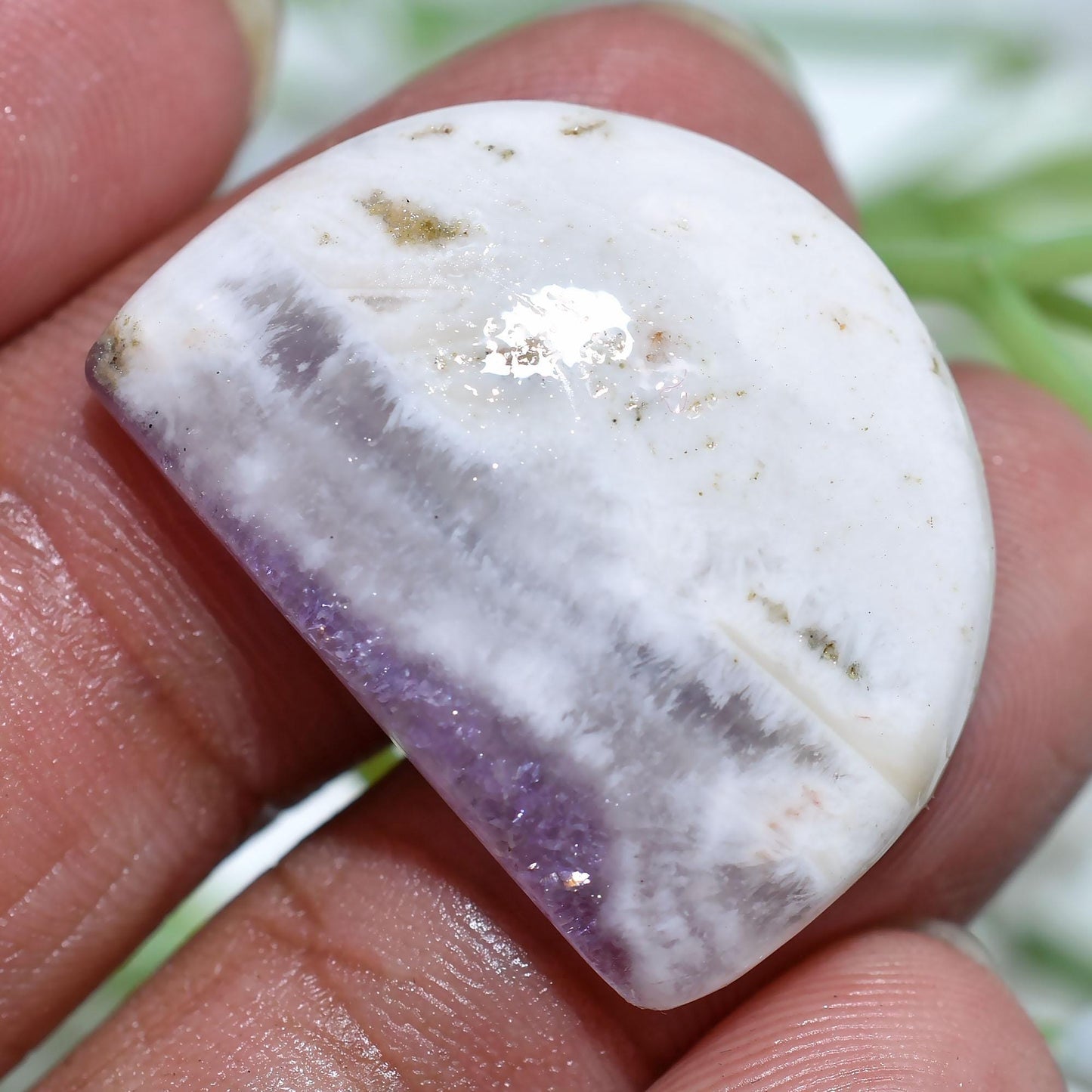 Jasper Cabochon – Flat Back, Loose Stone, Fancy Shaped Agate for Jewelry Making