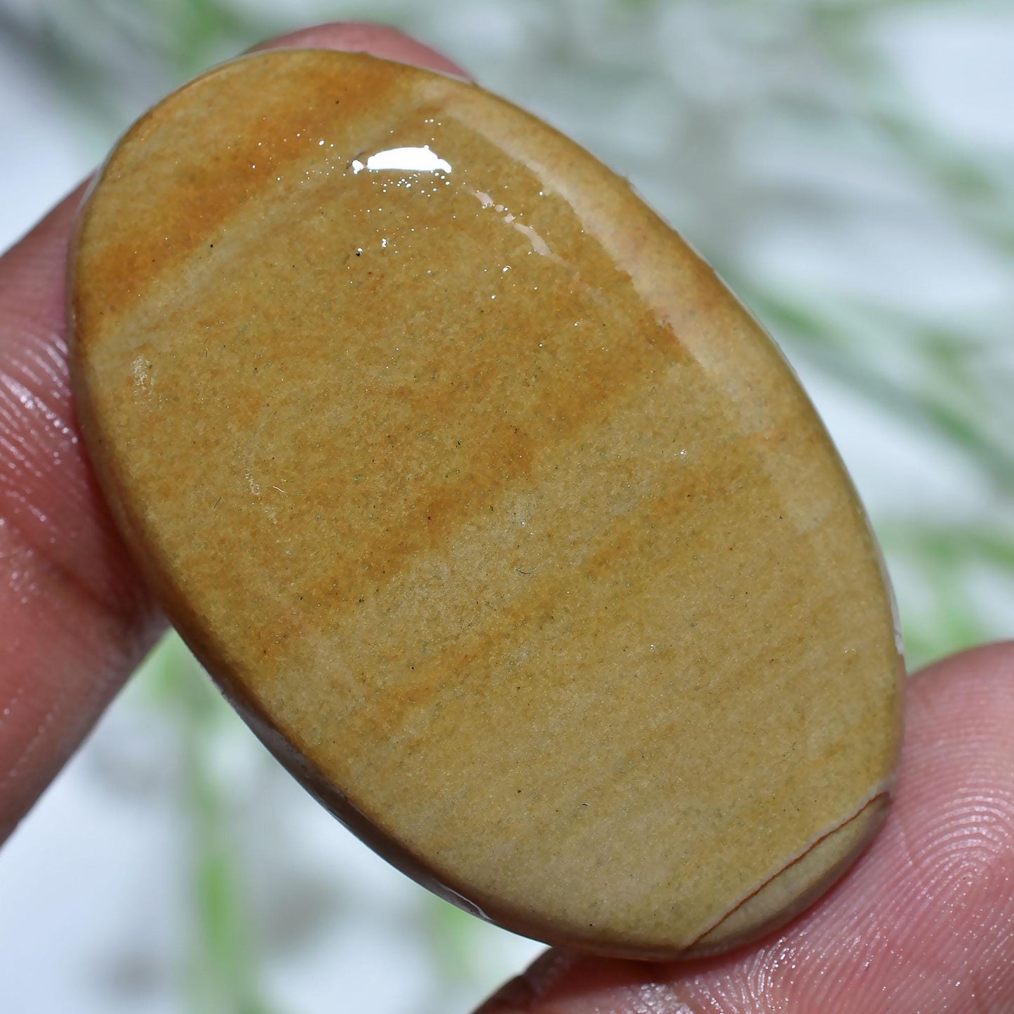 Natural Jasper Cabochon - Oval Smooth Gemstone for Jewelry | Wholesale Crystals
