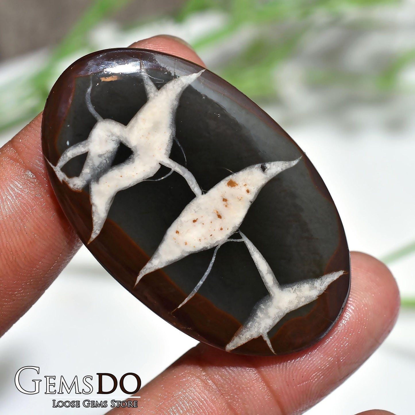 Texture Septarian Cabochon – Mix Shape Gemstones for Pendant & Jewelry Making