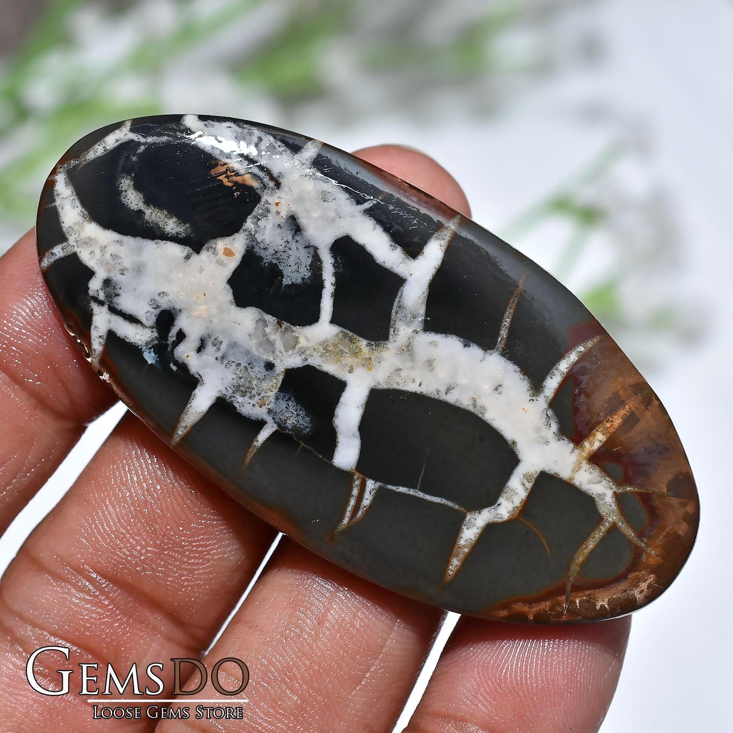 Texture Septarian Cabochon – Mix Shape Gemstones for Pendant & Jewelry Making