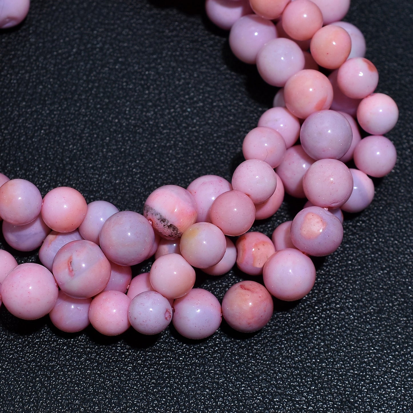 Cotton Candy Opal Round Bead-Wholesale Gemstone Strand For Jewelry