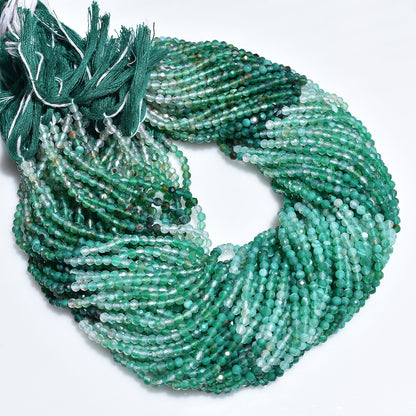 green onyx beads, shaded onyx, faceted beads, rondelle beads, micro cut beads, gemstone strand, jewelry making, loose beads, 3.2mm beads, machine cut, crystal beads, onyx gemstone, diy jewelry, beading supplies, bracelet beads, necklace beads, gemstone jewelry, faceted gemstone, polished beads, natural onyx