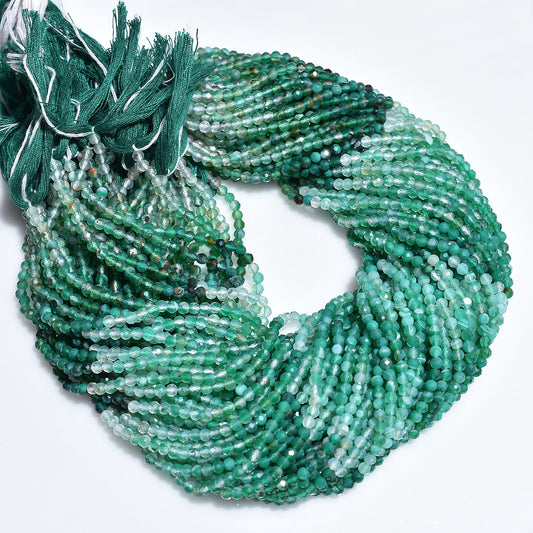 green onyx beads, shaded onyx, faceted beads, rondelle beads, micro cut beads, gemstone strand, jewelry making, loose beads, 3.2mm beads, machine cut, crystal beads, onyx gemstone, diy jewelry, beading supplies, bracelet beads, necklace beads, gemstone jewelry, faceted gemstone, polished beads, natural onyx